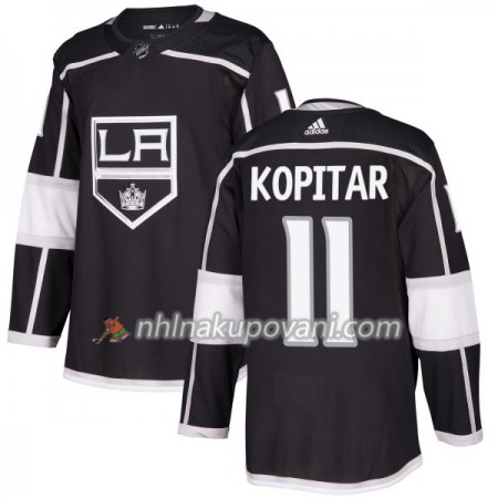 Los Angeles Kings Dresy Anze Kopitar 11 Adidas 2017-2018 Černá Authentic - Pánské